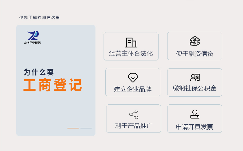 工商登记的目的