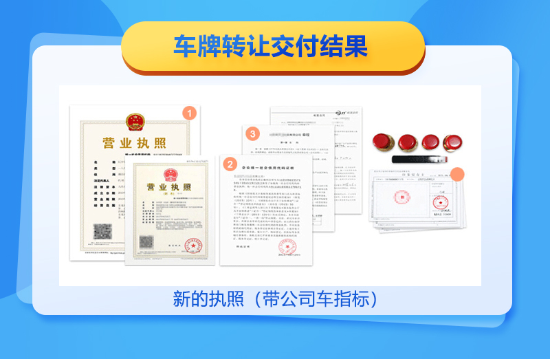 北京车牌过户交付