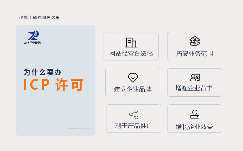为什么要办ICP许可证